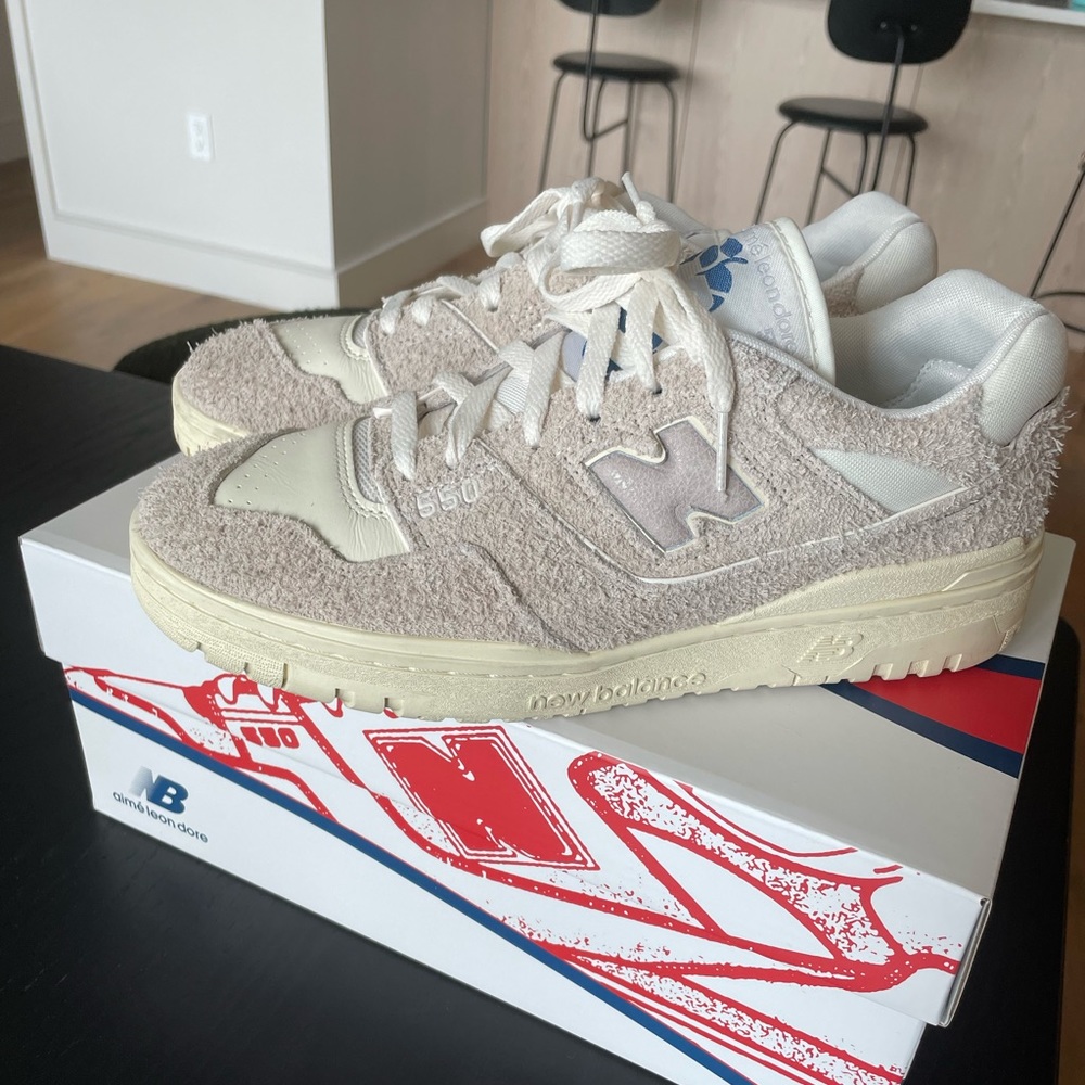 New Balance x Aimé Leon Dore 550 sneakers Grey Suede